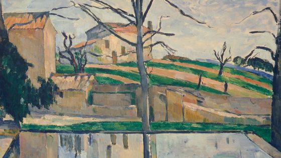 Le Bassin du Jas de Bouffan en hier - ®societe-cezanne.fr