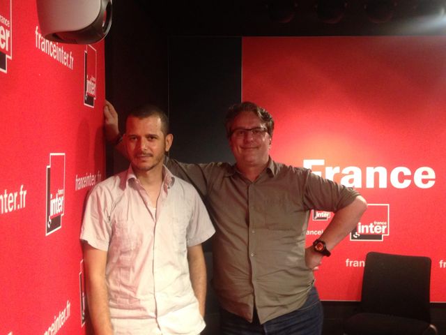 Abdellah Taïa et Mathias Deguelle