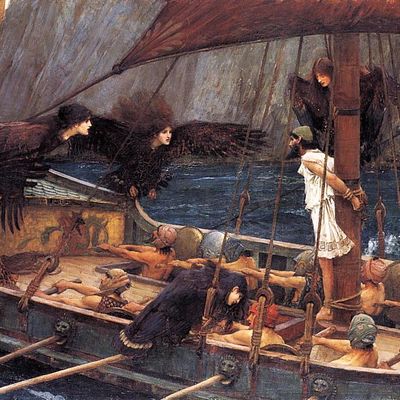 "Ulysses and the Sirens", John William Waterhouse (1849–1917)