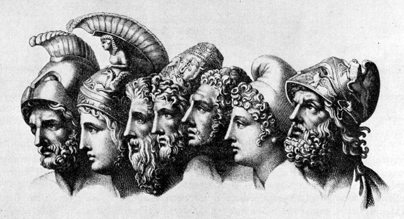 Les héros de l'Iliade