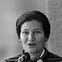 Simone Veil le 16 septembre 1976