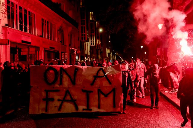 Lors des rassemblements place de la République en avril 2016
