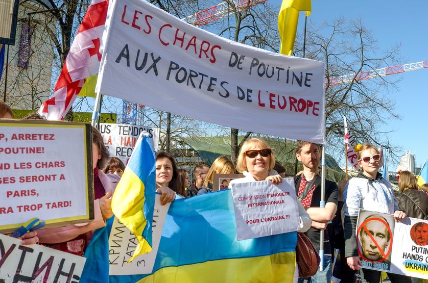 Manifestation à Paris ce 16 mars 2014