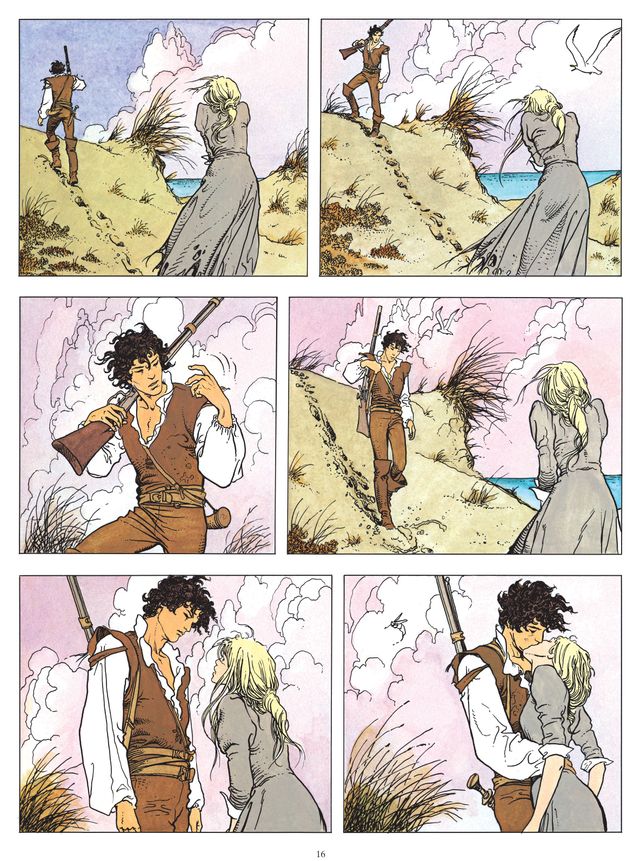 Planche d'Un Eté indien de Manara