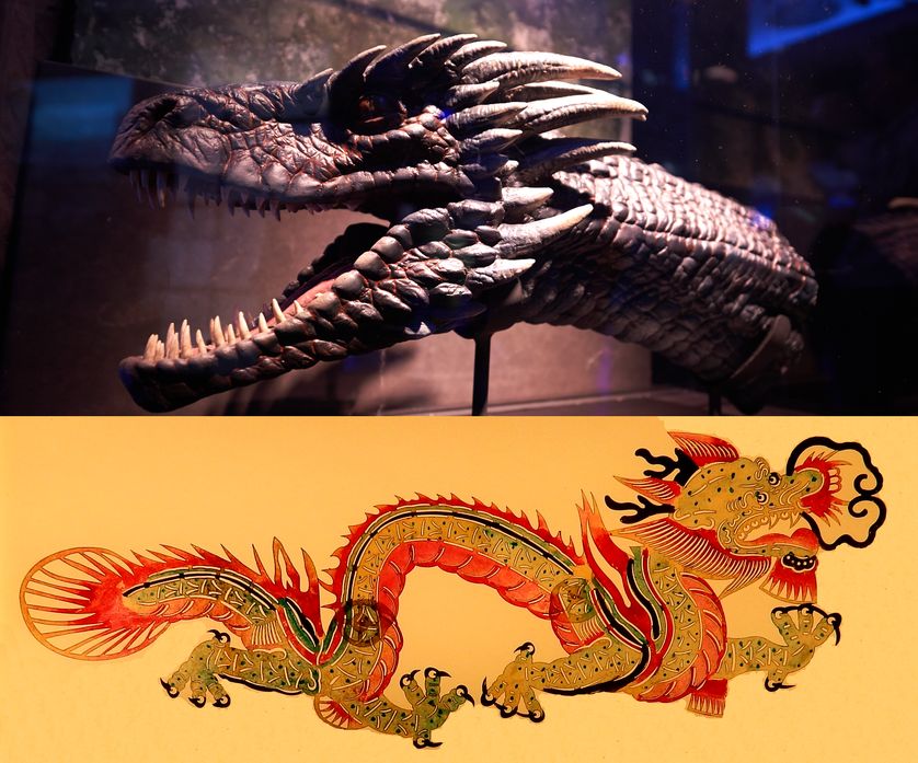 Exposition Game of Thrones, à Sydney, en 2014, et Dragonland, à Paris, en ce moment.