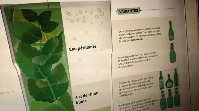 Capture de la recette du mojito sur Le Monde.fr