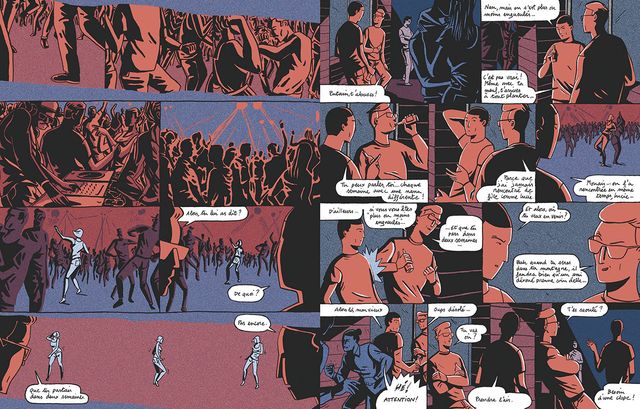 Planches de L'Aimant de Lucas Harari