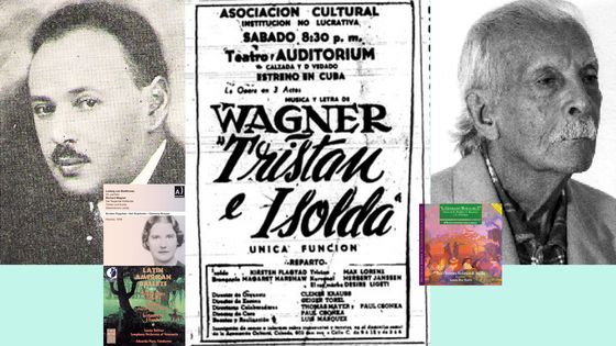 Alexander Borowsky / Affiche Tristan à La Havane / Edgardo Martin / CDs : Chavez, Horse Power/K. Flagstad/Clemens Kraus/Tristan Havana
