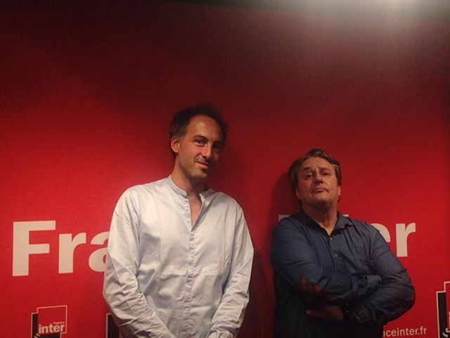Raphaël Glucksmann et Mathias Deguelle