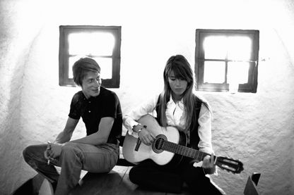 Jacques Dutronc et Françoise Hardy Jacques Dutronc et Françoise Hardy