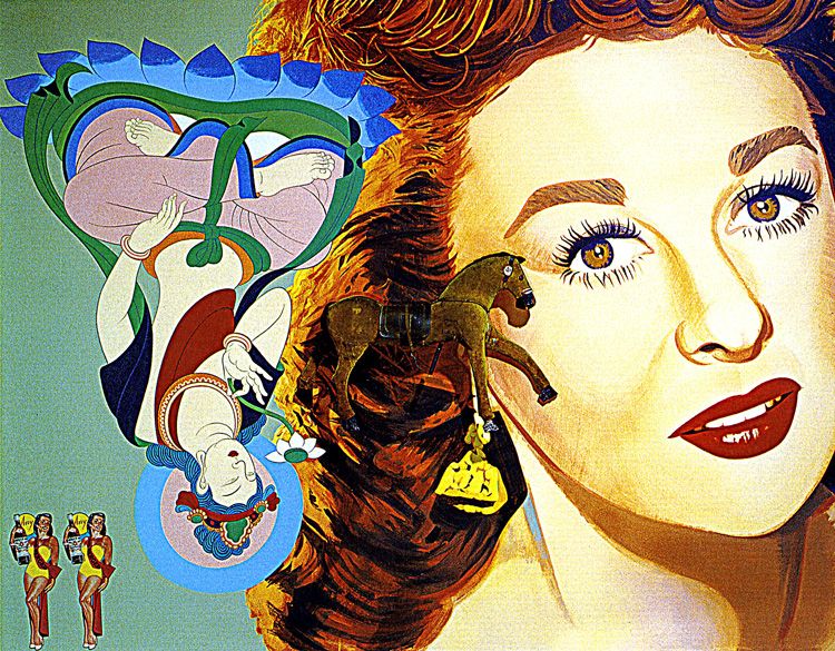 © Bernard Rancillac, L'inaccessible, 1992, droits réservés