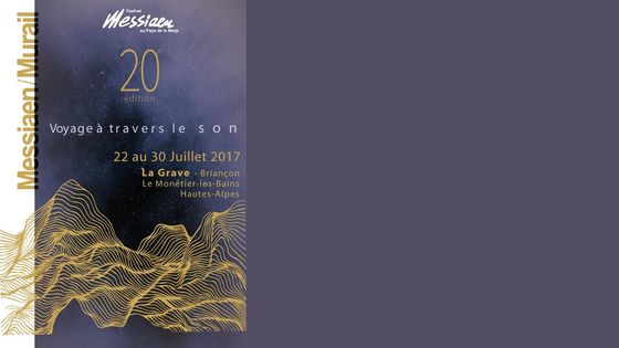 Affiche Festival Messiaen au Pays de la Meije 2017