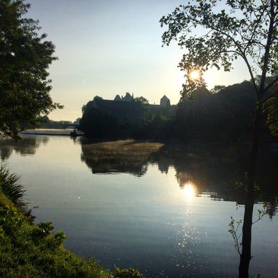 Solesmes au petit matin