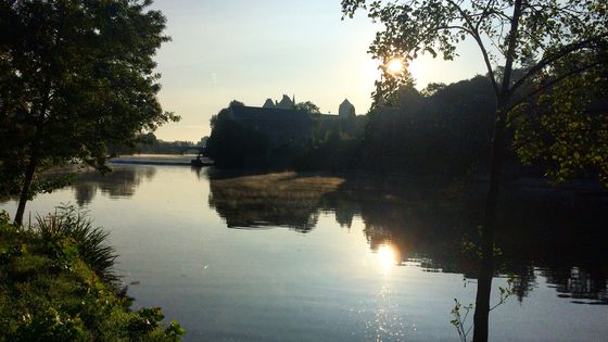 Solesmes au petit matin ©Radio France