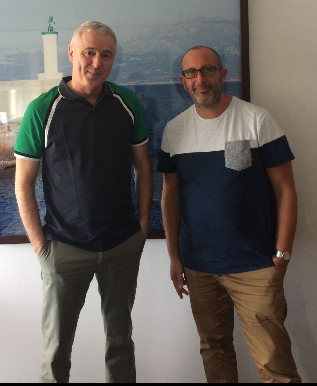 Robin Campillo et Didier Roth-Bettoni