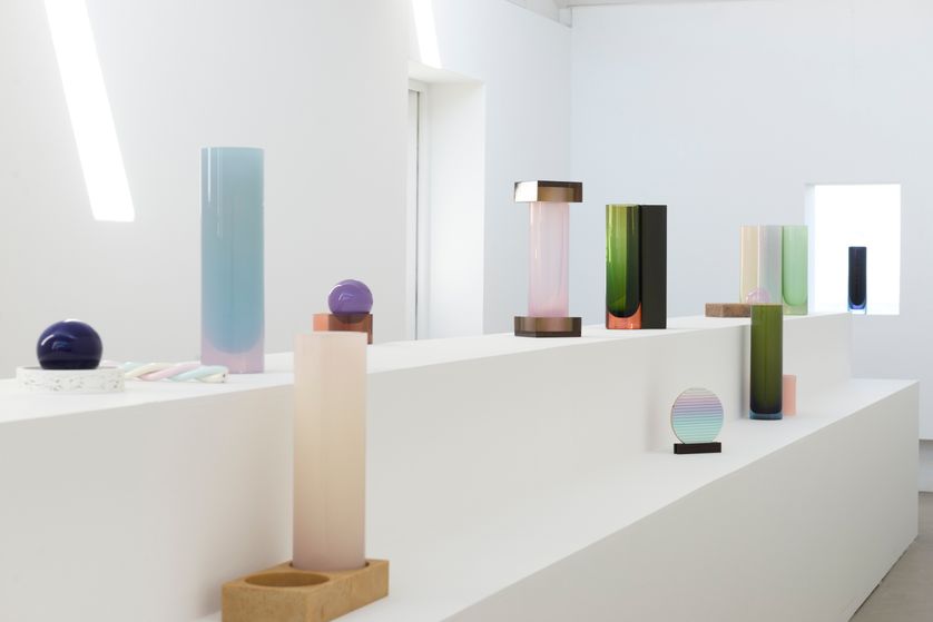 Vue de l'exposition "Figurés" de Pernelle Poyet à la villa Noailles, Hyères