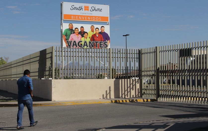 A la frontière américano-mexicaine, une maquiladora, un des symboles de l'Alena : une usine située au Mexique, qui bénéficie d’avantages fiscaux et d’une main-d’œuvre bon marché.
