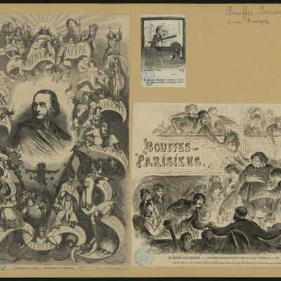 Recueil iconographique. Théâtre des Bouffes - Parisiens (Paris)