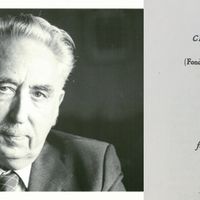 Jacques Berque (détail de la couverture, "Mémoires des deux rives", Le Seuil), page de garde l'édition de sa leçon inaugurale au Collège de France