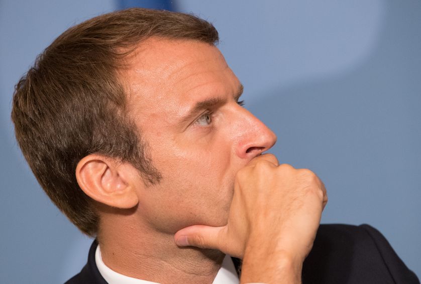 Le président français Emmanuel Macron