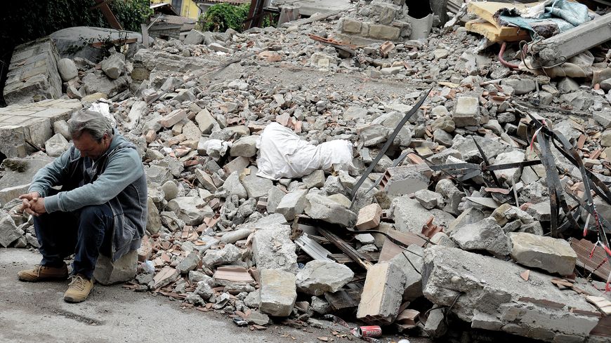 En août 2016, Amatrice avait été en partie détruite par le tremblement de terre