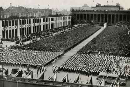 Cérémonie d'ouverture des Jeux Olympiques de Berlin 1936 Cérémonie d'ouverture des Jeux Olympiques de Berlin 1936