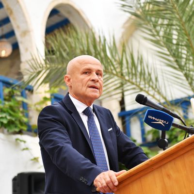 L'ambassadeur de France en Tunisie Olivier Poivre d'Arvor en conférence - mai 2017