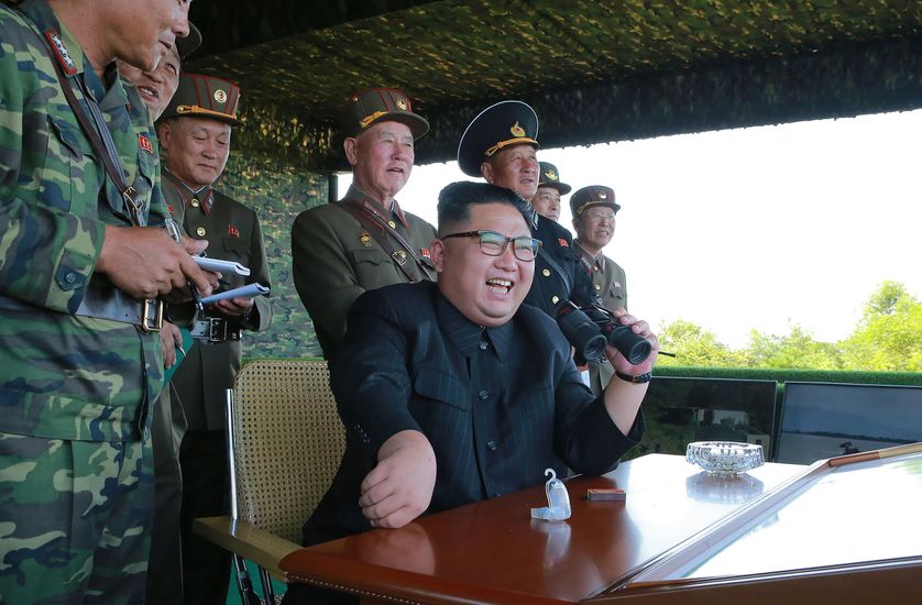 Le leader nord-coréen Kim Jong-un