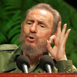 Fidel Castro (portrait) en 2005