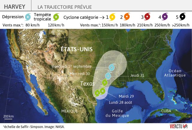 Les pluies diluviennes sur le Texas devraient continuer pendant au moins trois jours encore