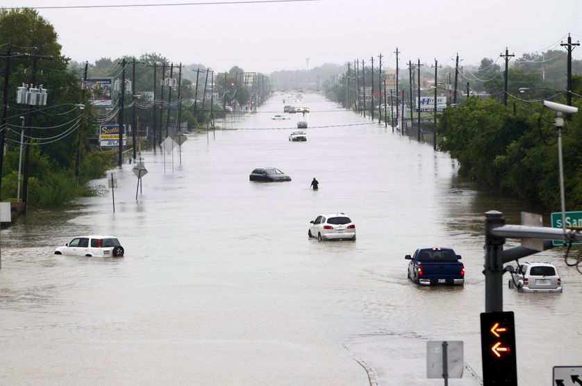 Houston sous les eaux