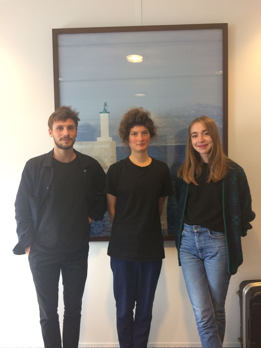 Arthur Hoffner, Léa Bardin et Pernelle Poyet