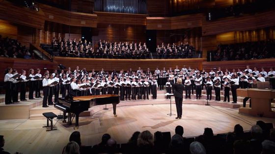 La Maîtrise de Radio France, célébration de ces 70 ans en 2016 à l’Auditorium de la Maison de la radio - ©Radio France - Photo : Abramowitz / RF