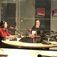 Florence Malgoire au micro de Renaud Machart à la Maison de la Radio le 05 août 2007