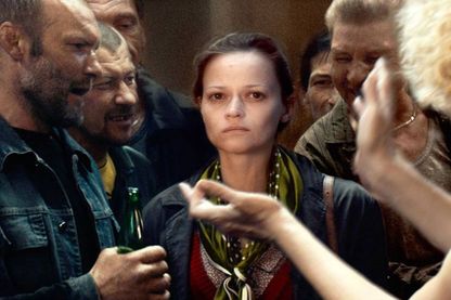 Détail de l'affiche "Une femme" de Sergei Loznitsa Détail de l'affiche "Une femme" de Sergei Loznitsa