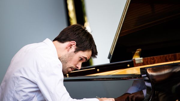 Tanguy de Williencourt, pianiste, au Festival Pablo Casals de Prades