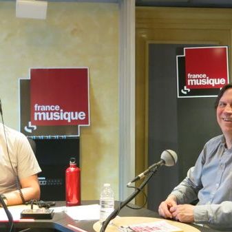 Skip Sempé et Benjamin François au studio 142 de la Maison de la Radio (juin 2017)