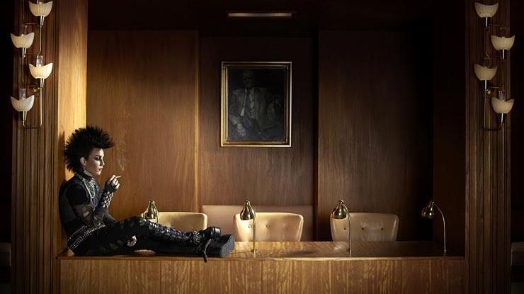 Noomi Rapace incarnant Lisbeth Salander dans "Millénium 3 - La Reine dans le palais des courants d'air" de Daniel Alfredson