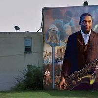 Le mural John Coltrane