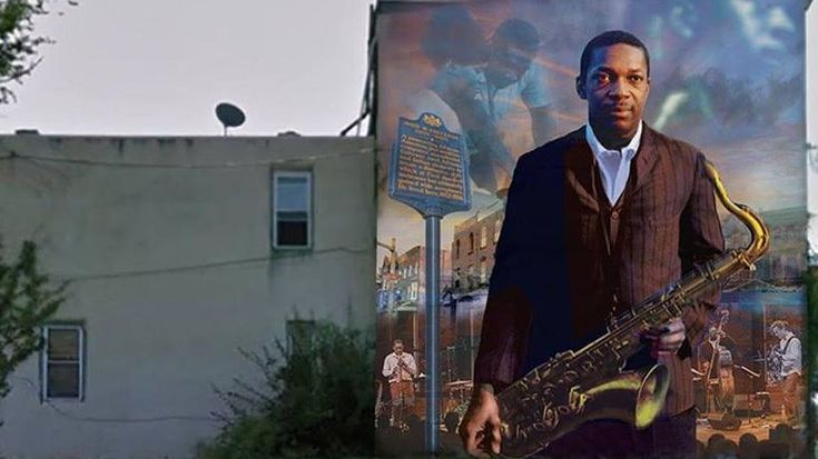 Le mural John Coltrane