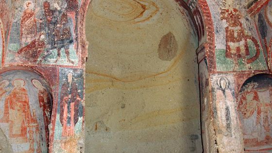 Cappadoce, Çavuşin, Eglise du Grand Pigeonnier (ou de Nicéphore Phocas), v. 965 - C. Jolivet