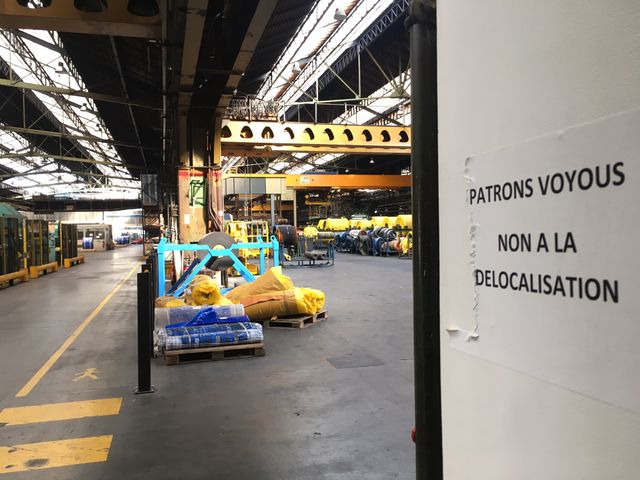 Intérieur de l'usine SEMPERIT