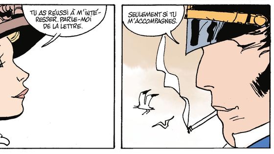 Planche extraite de Equatoria, tome 14 de Corto Maltese - Juan Diaz Canales / Ruben Pellejero - Casterman