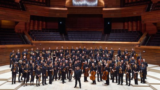 Les musiciens de l'Orchestre Philharmonique de Radio France et Mikko Franck ©Radio France - C. Abramowitz