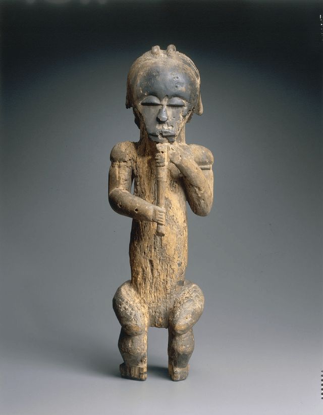 Statue d'ancêtre gardien de reliquaire Fang 19ès