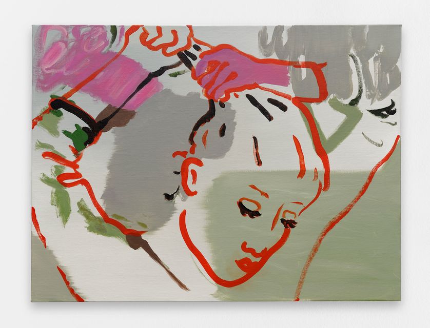 Françoise Pétrovitch, "Sans titre", 2017, Huile sur toile 60 x 80 cm