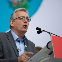 Pierre Laurent, à la fête de l'Humanité, le 13 septembre 2015
