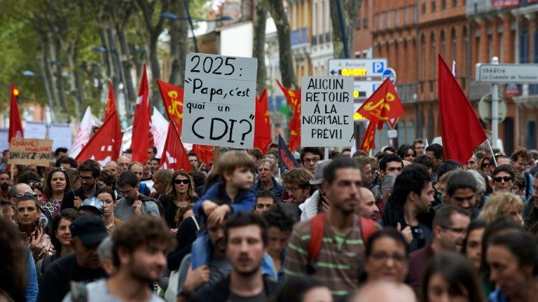 Manifestation à Toulouse contre la réforme du droit du travail (12/09/2017)