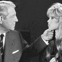 Jean Gabin et Brigitte Bardot dans "En cas de malheur" de Claude Autan-Lara, d'après Simenon, 1958
