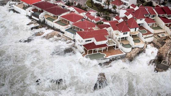Les ravages causés par l'ouragan Irma sur l'Ile de Saint-Martin ©Maxppp - Gerben Van Es